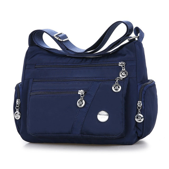 Jooyedeer Women Oxford Waterproof Shoulder Bag Casual Crossbody Bag Multifunction Shopping Handbag Large Capacity Messenger Bag - Executive-Skincare