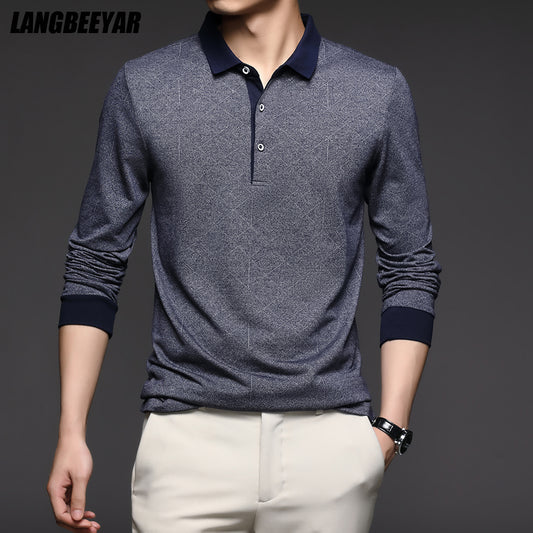 Top Grade New Fashion Brand Men Plain Polo Shirts For Men Solid Color - Executive-Skincare