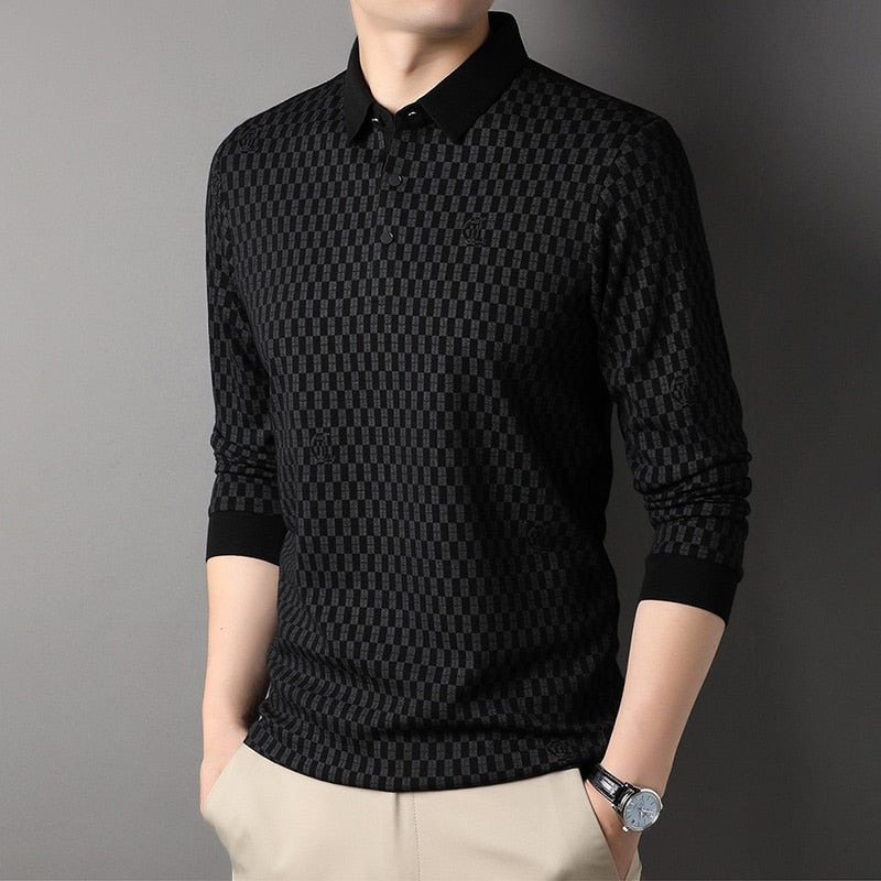 Top Grade Wool 4.7% Traceless New Fashion Brand Luxury Mens Designer