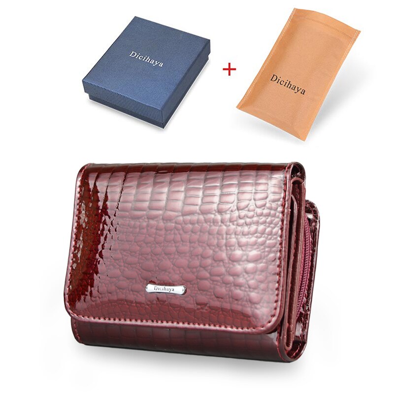 DICIHAYA Women&#39;s Wallet Short Women Coin Purse Leather Wallets For Woman Card Holder Small Ladies Wallet Female Hasp Mini Clutch - Executive-Skincare