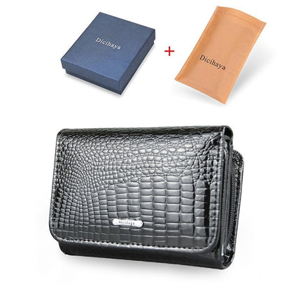 DICIHAYA Women&#39;s Wallet Short Women Coin Purse Leather Wallets For Woman Card Holder Small Ladies Wallet Female Hasp Mini Clutch - Executive-Skincare