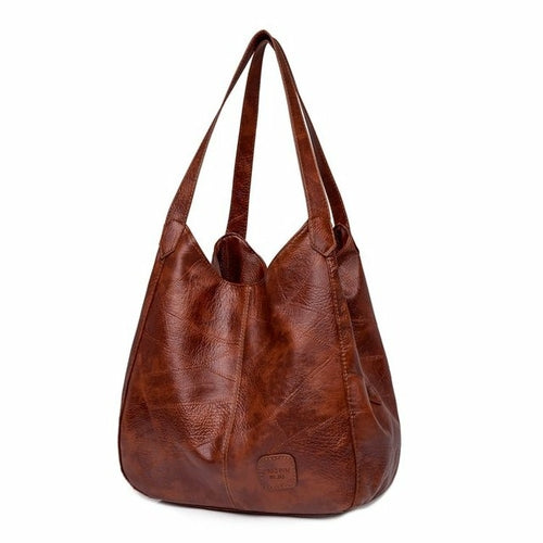 Vintage Leather luxury handbags women bags designer bags famous brand - Executive-Skincare