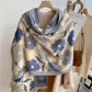 Winter Cashmere Scarf for Women Shawl Luxury Warm Print Thick Blanket - Executive-Skincare