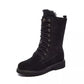 Winter Fur Snow Boots Women's Suede Leather Short Plush Oxford - Executive-Skincare