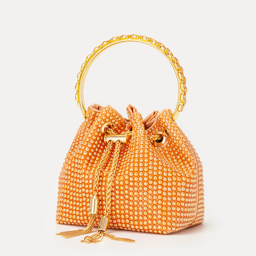 Women Ceramic Beads Tassel Crossbody Bags - Executive-Skincare