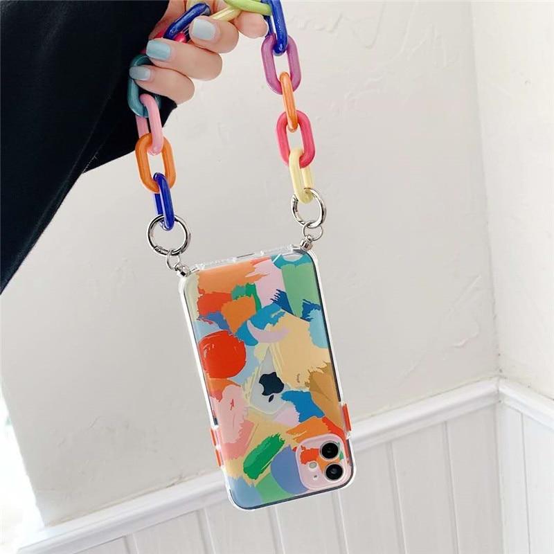 Abstract Art Chain Case - Executive-Skincare