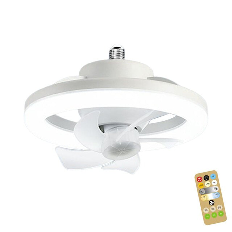 Night Market Fan Lamp 48/60W Fan Chandelier E27 Lamp Holder 360 Head Shaking 3-Gear Dimmable 3-Speed Wind for Home Children Room