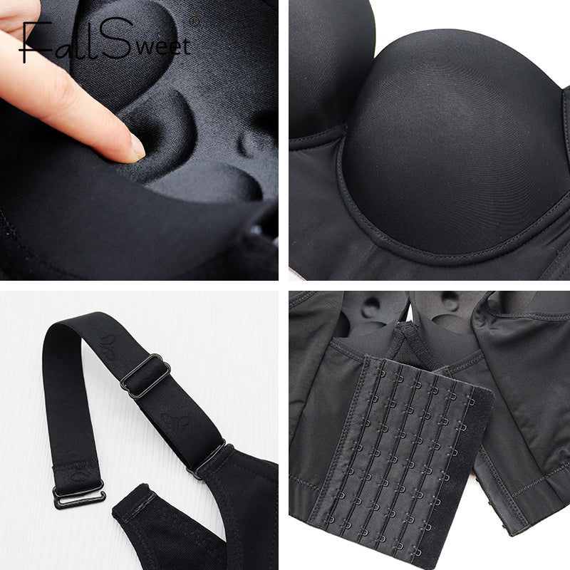 Deep Cup Push Up Bra - Executive-Skincare