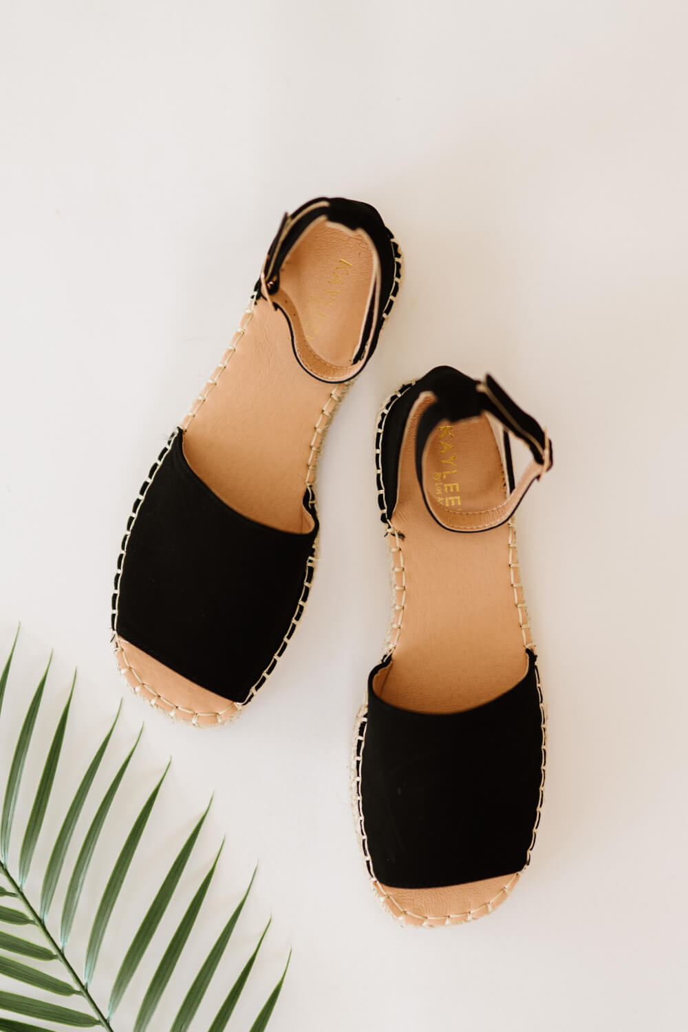 Ladies Peep-Toe Espadrille Shoes - Executive-Skincare