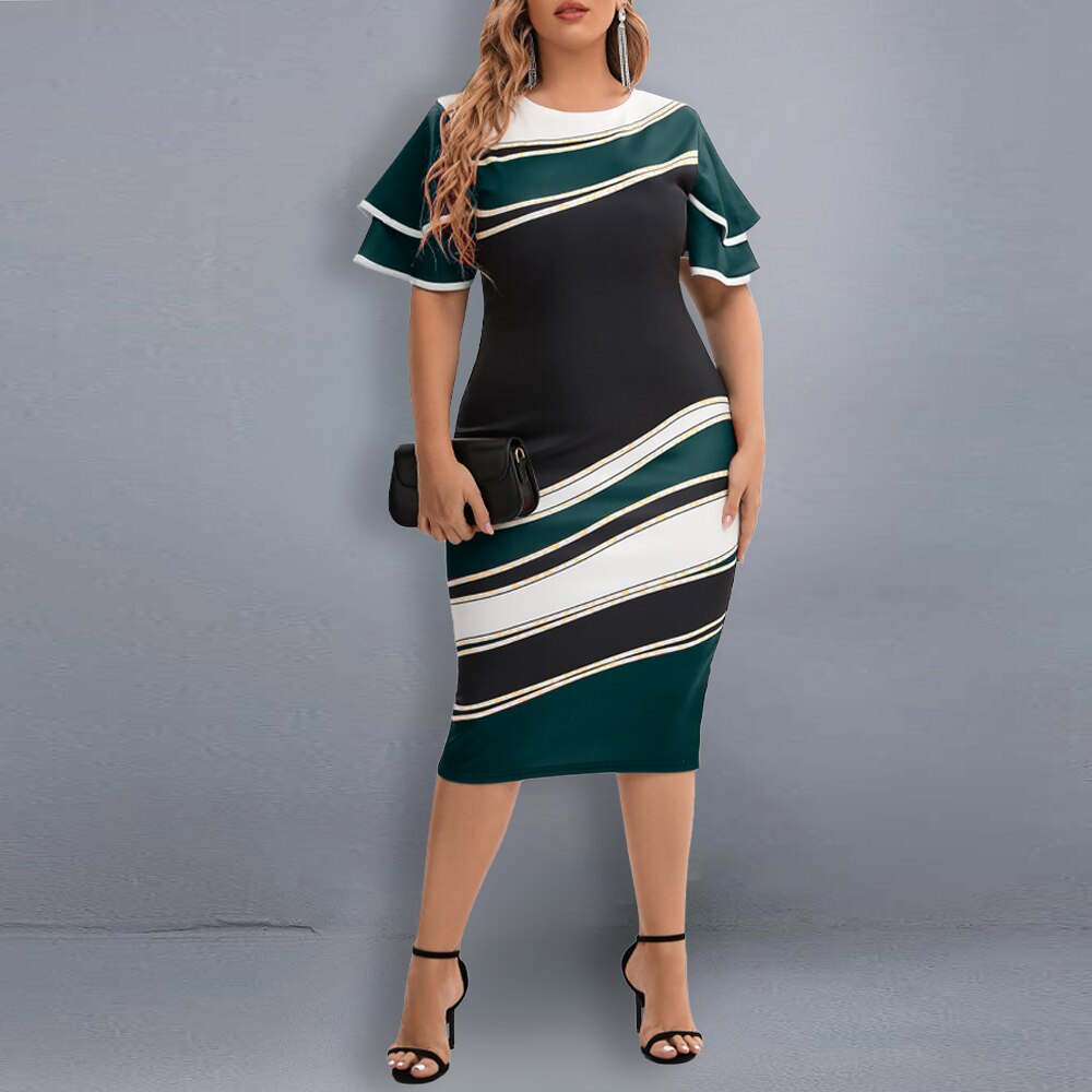 Elegant Dress Plus Size - Executive-Skincare