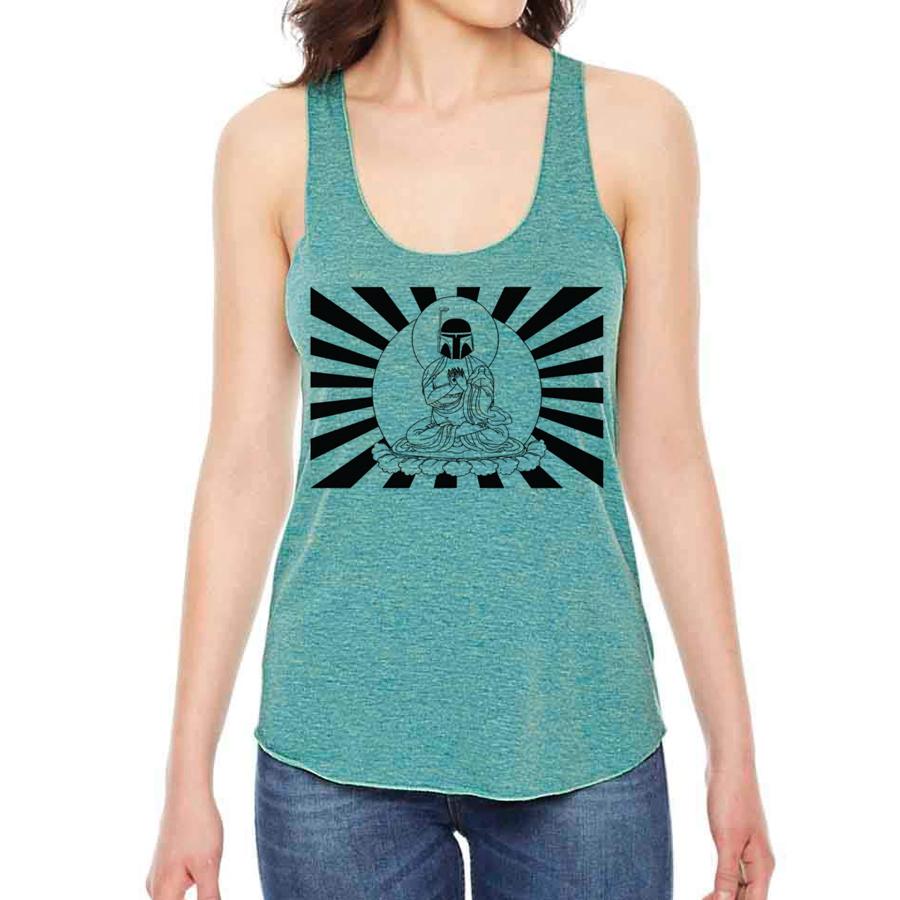 Boba Fett Buddha Star Wars tank top - Executive-Skincare