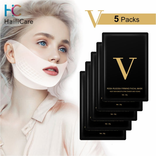 Face Lifting Mask Miracle V Shape Slimming Mask Facial Line Remover Wrinkle Double Chin Reduce Lift Bandage Skin Care Tool - Executive-Skincare