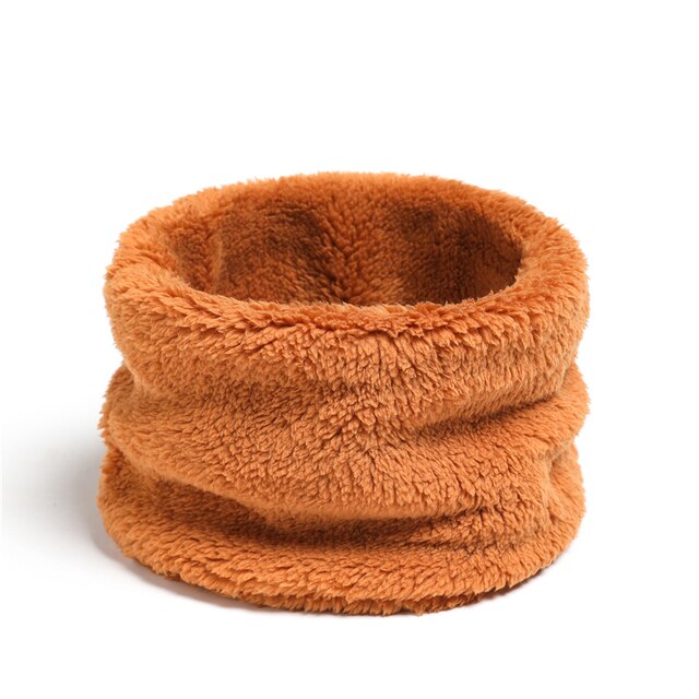 Solid Thick Plush Ring Scarf - Executive-Skincare