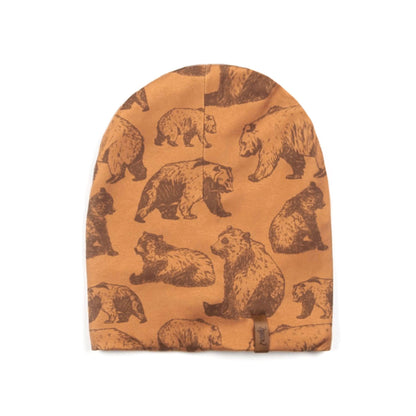 Jersey Hat With Printed Bears - Executive-Skincare