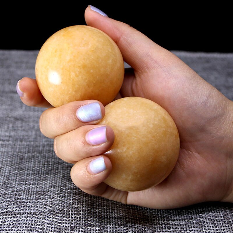 50mm Natural Jade Baoding Balls - Executive-Skincare