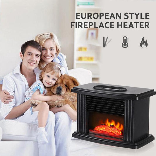 Electric Fireplace Heater LED Flame Effect Stove - Executive-Skincare