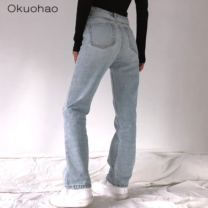 High Waist Jeans - Executive-Skincare