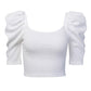 Puff Sleeves Blouse - Executive-Skincare