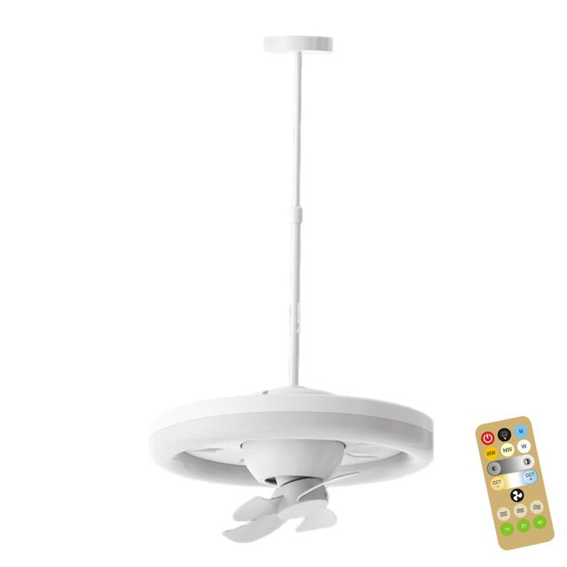 Night Market Fan Lamp 48/60W Fan Chandelier E27 Lamp Holder 360 Head Shaking 3-Gear Dimmable 3-Speed Wind for Home Children Room