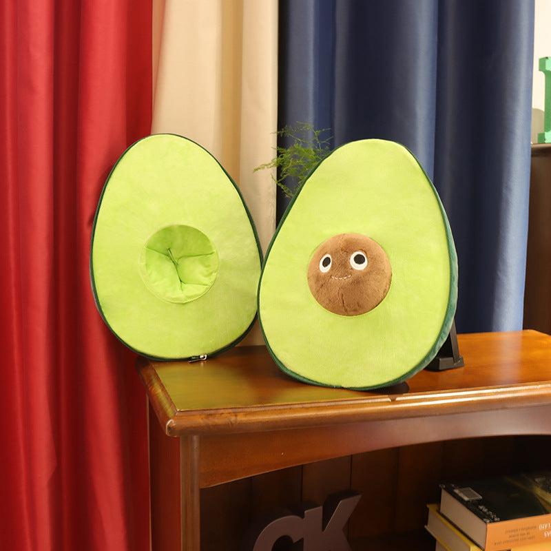 Cute Fruit Avocado Plush Toy Stuffed Doll Cushion - Executive-Skincare