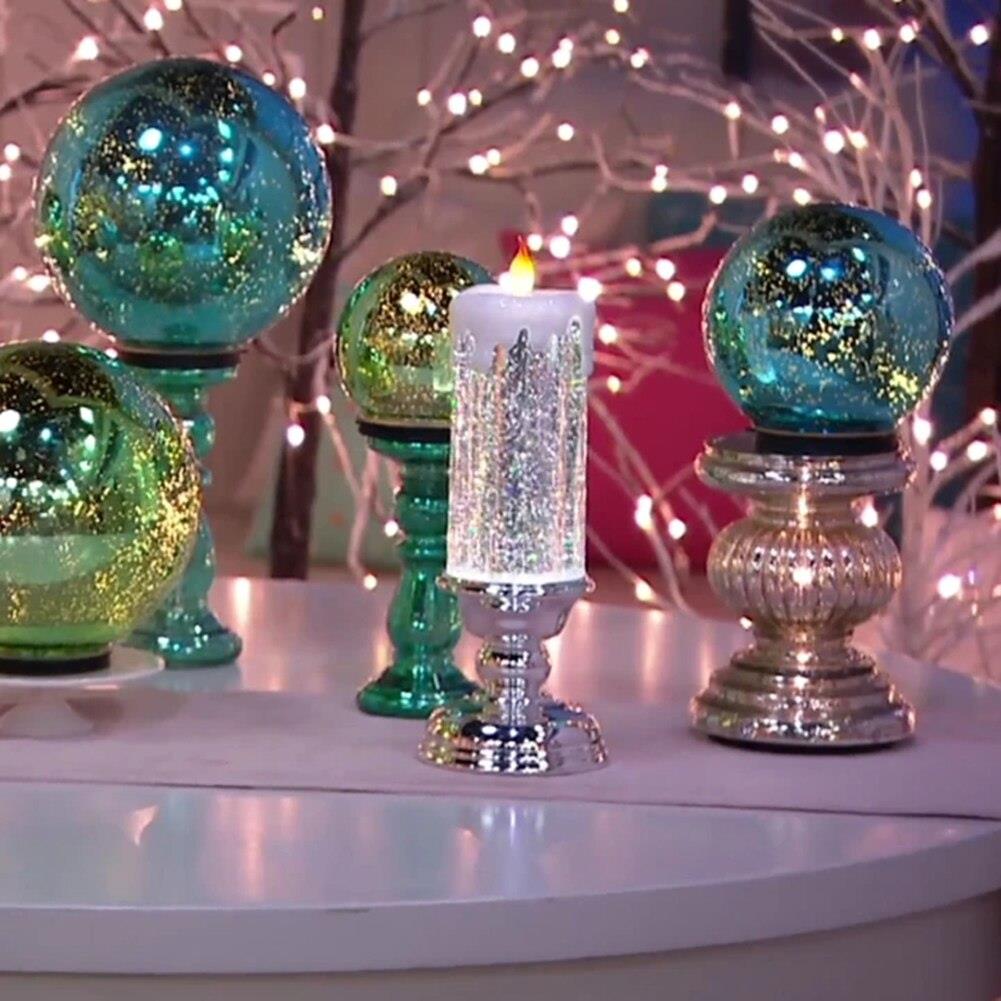 LED Christmas Candles With Pedestal - Executive-Skincare