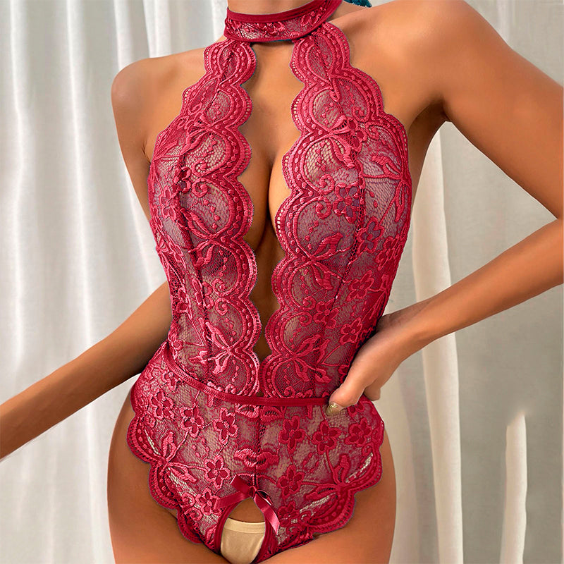 Teddy Erotic Lace Lingerie - Executive-Skincare