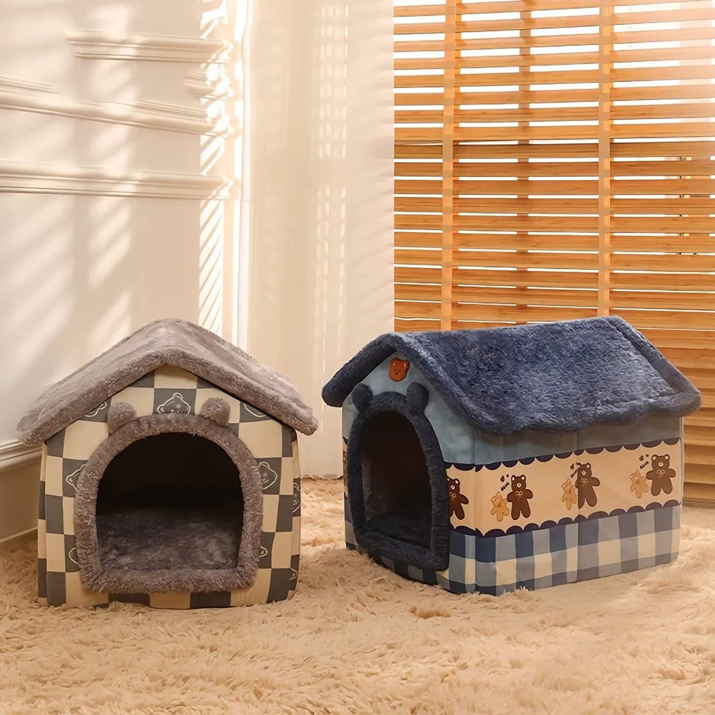 Verneza Foldable Pet House - Executive-Skincare