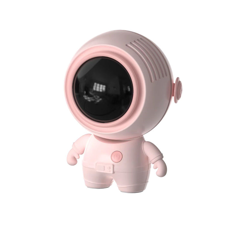 Small Handheld Personal Neck Fans USB Rechargeable Astronaut - Executive-Skincare