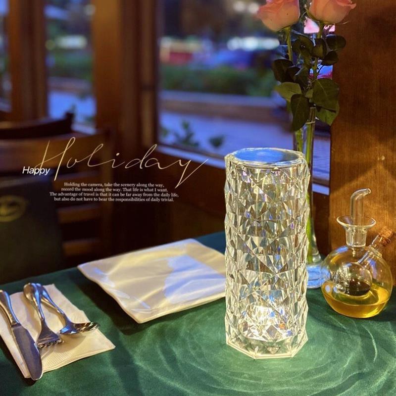 LED Crystal Table Lamp - Executive-Skincare