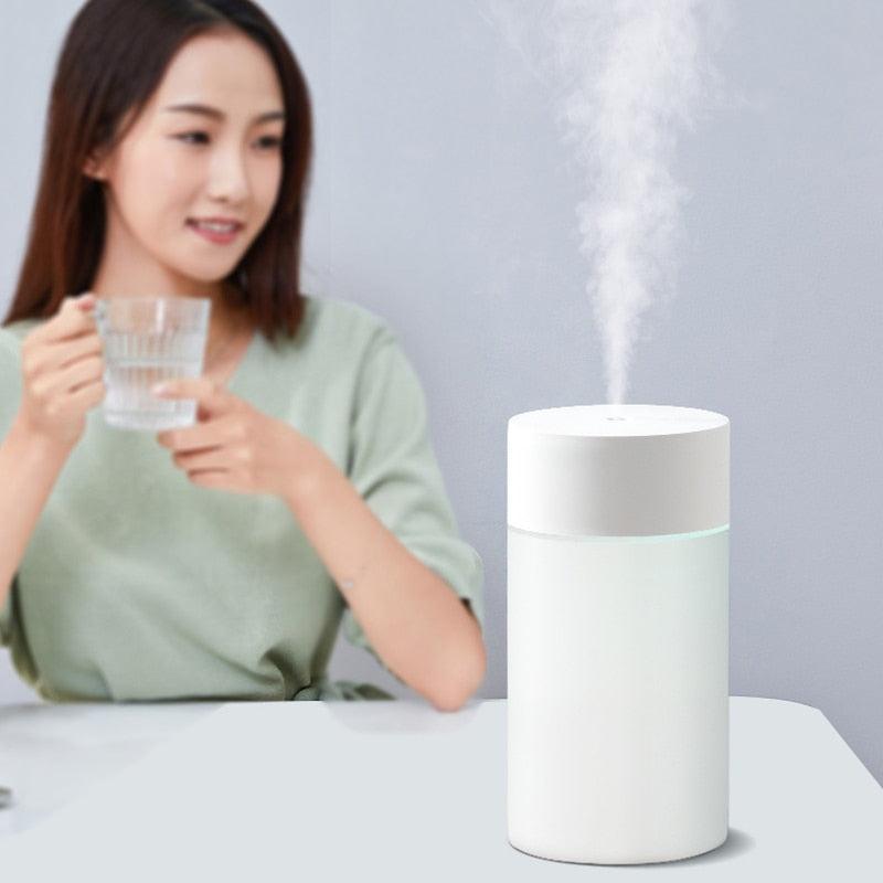 260ML USB Ultrasonic Air Humidifier LED Lamp Mini Essential Oil Diffuser Car Purifier Aroma Anion Mist Maker With Romantic Light - Image #7