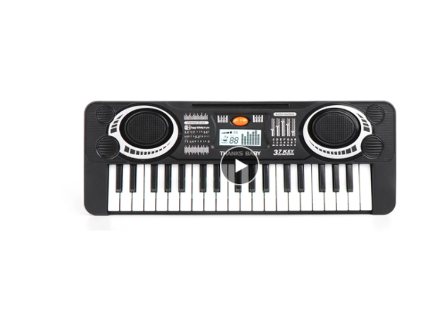 Kid's 37-key Electronic Musical Instrument Piano Toy - Executive-Skincare