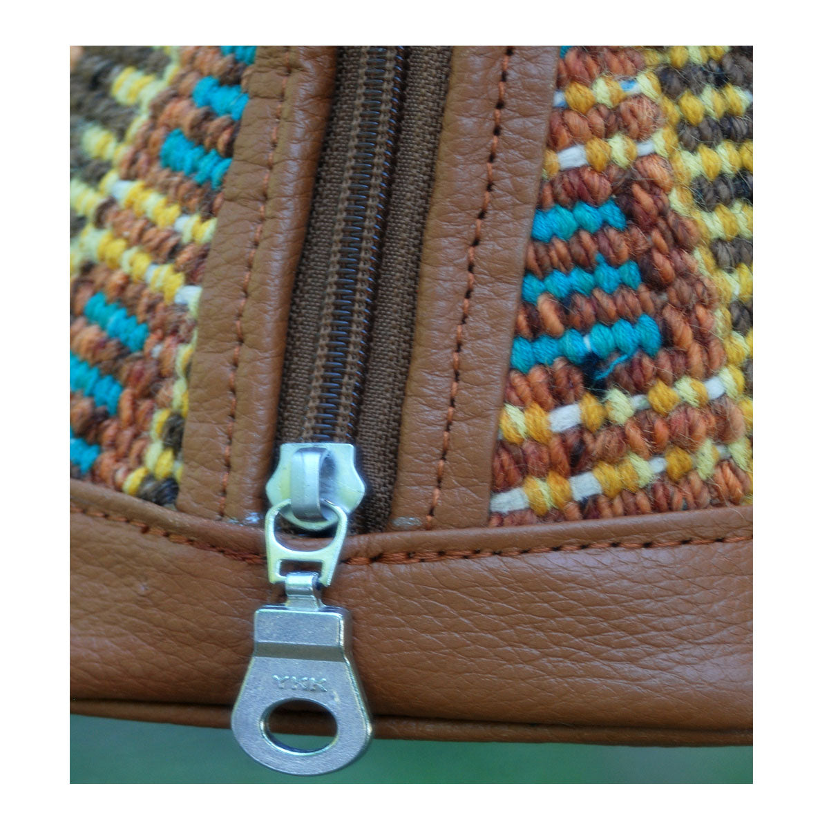 Kilim Leather Paprika Bag - Executive-Skincare