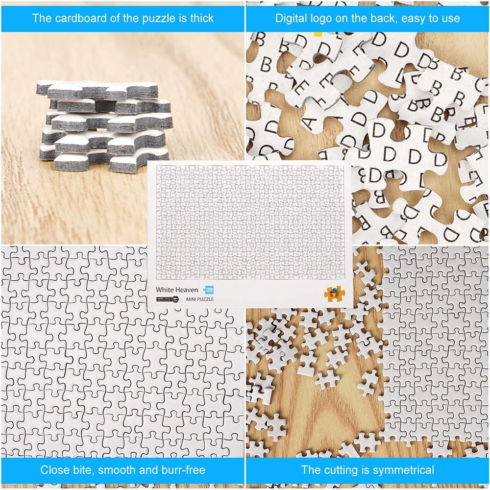 1000 Pieces White Hell Puzzle for Adults Kids - Executive-Skincare