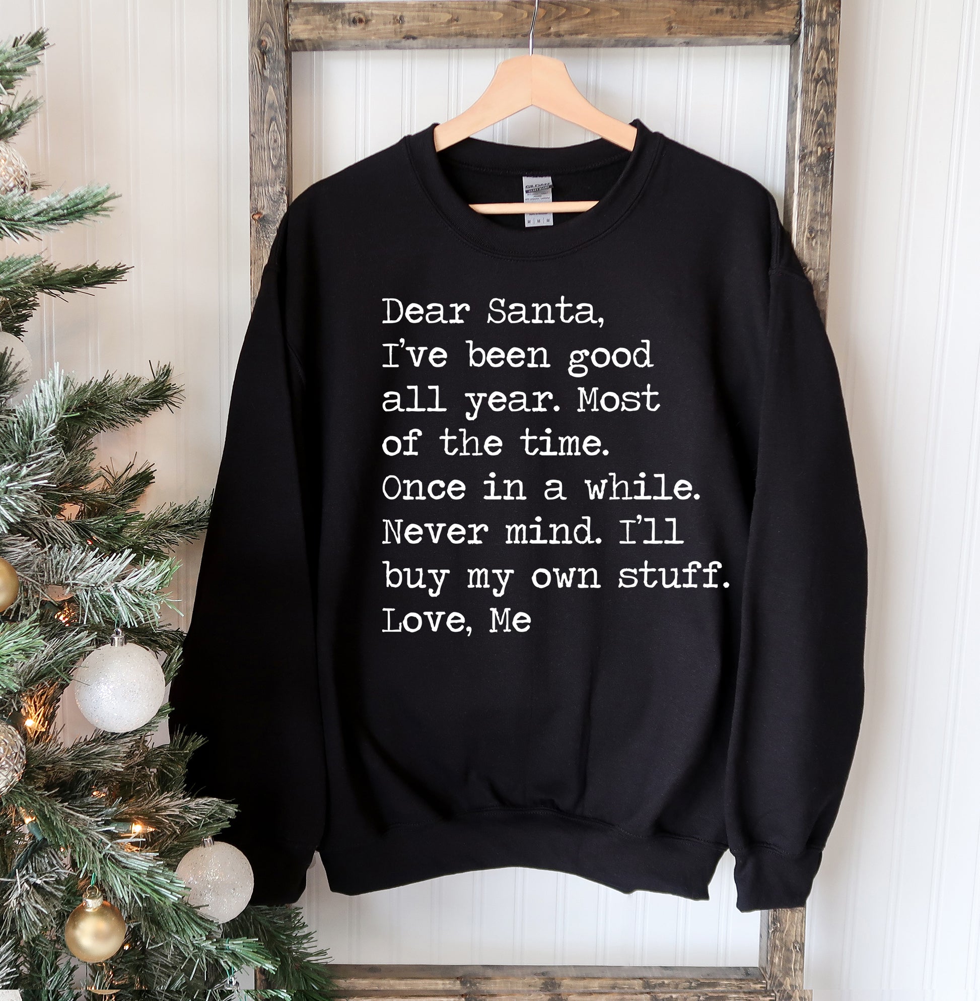 Dear Santa Christmas Sweatshirt - Executive-Skincare