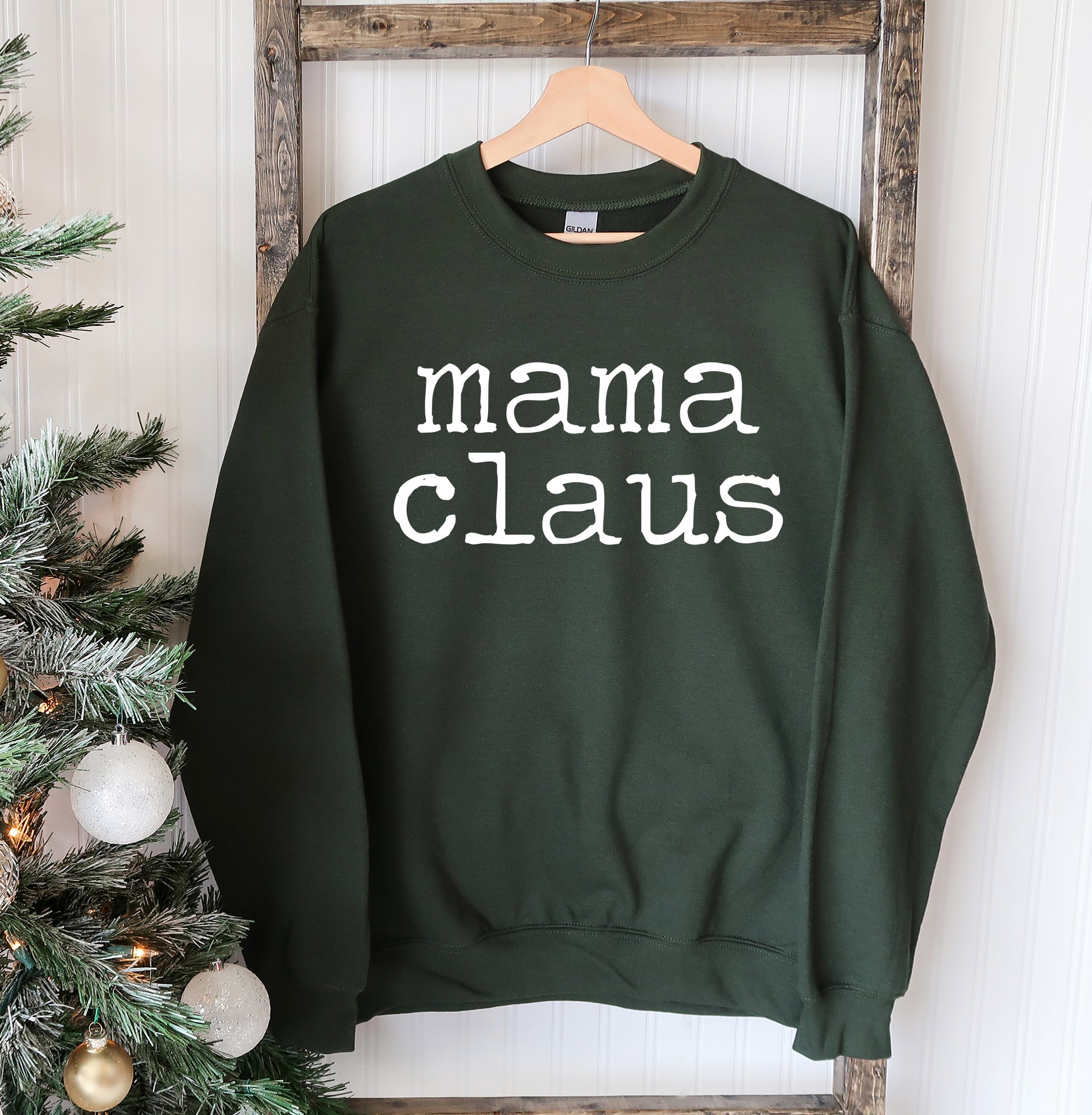 Mama Claus Christmas Sweatshirt - Executive-Skincare