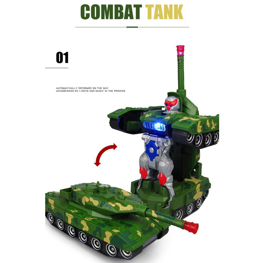 Electric Deformation Combat Tank Toys For Kids - Executive-Skincare