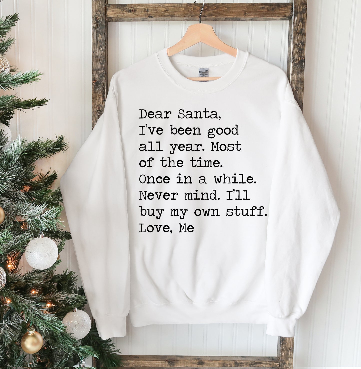 Dear Santa Christmas Sweatshirt - Executive-Skincare