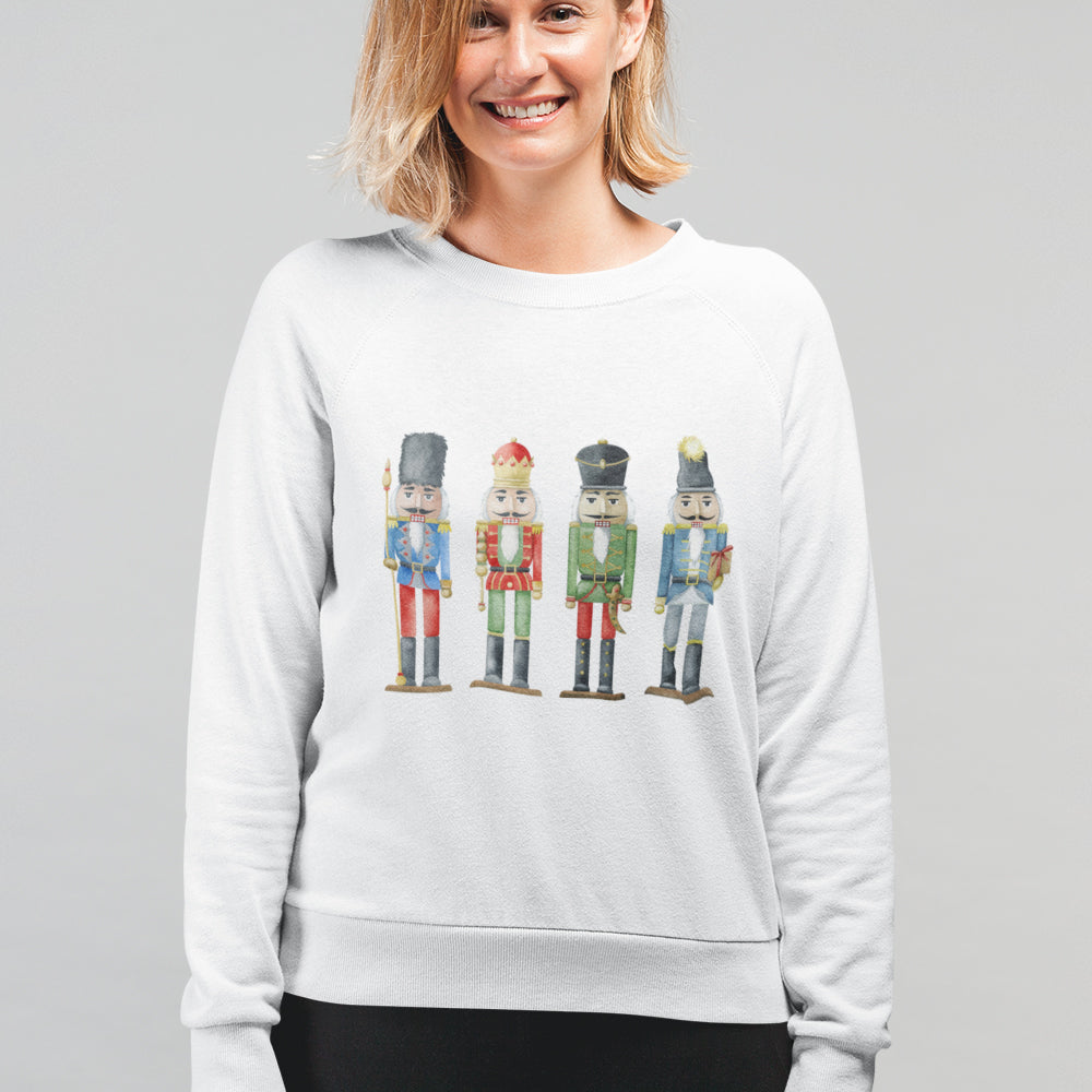 Womens Nutcracker Toy Soldiers Sweatshirt - Executive-Skincare