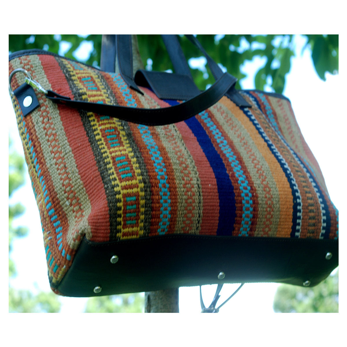 Kilim Leather Willow Grove Bag - Executive-Skincare