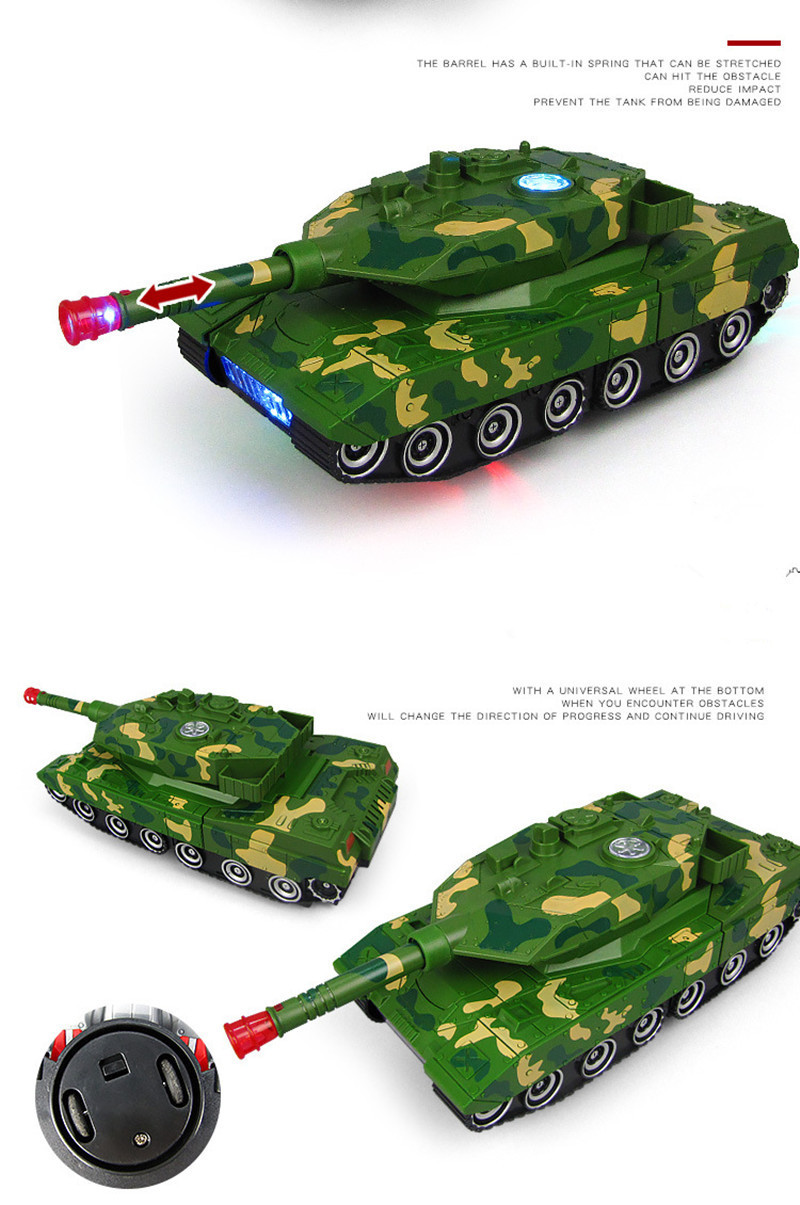 Electric Deformation Combat Tank Toys For Kids - Executive-Skincare