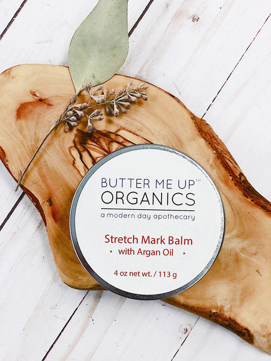 Organic Stretch Mark Body Butter with Argan Oil - Executive-Skincare