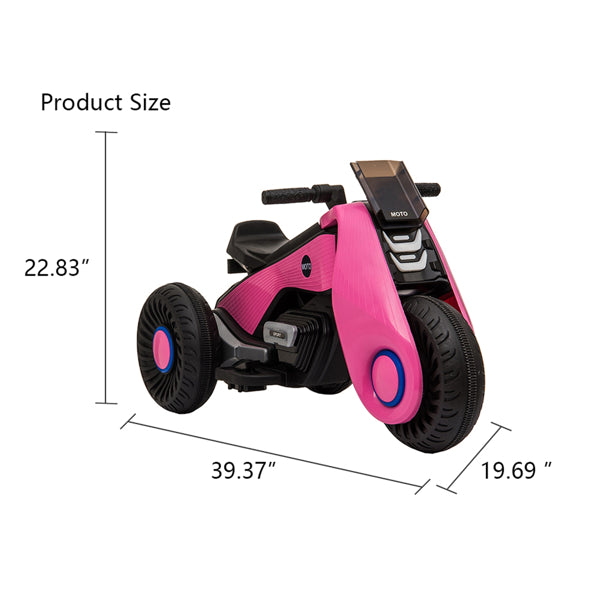 Children's Electric Motorcycle 3 Wheels Double Drive - Executive-Skincare