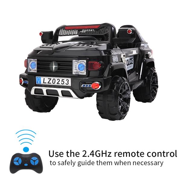 Off-Road Police Car Double Drive With 2.4G Remote Control - Executive-Skincare