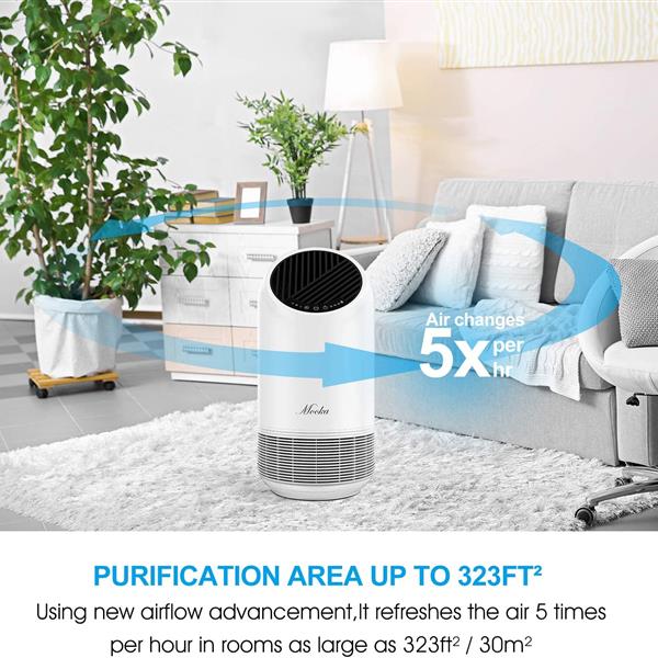 True HEPA Air Purifierfor Home 360° Deep Purification - Executive-Skincare