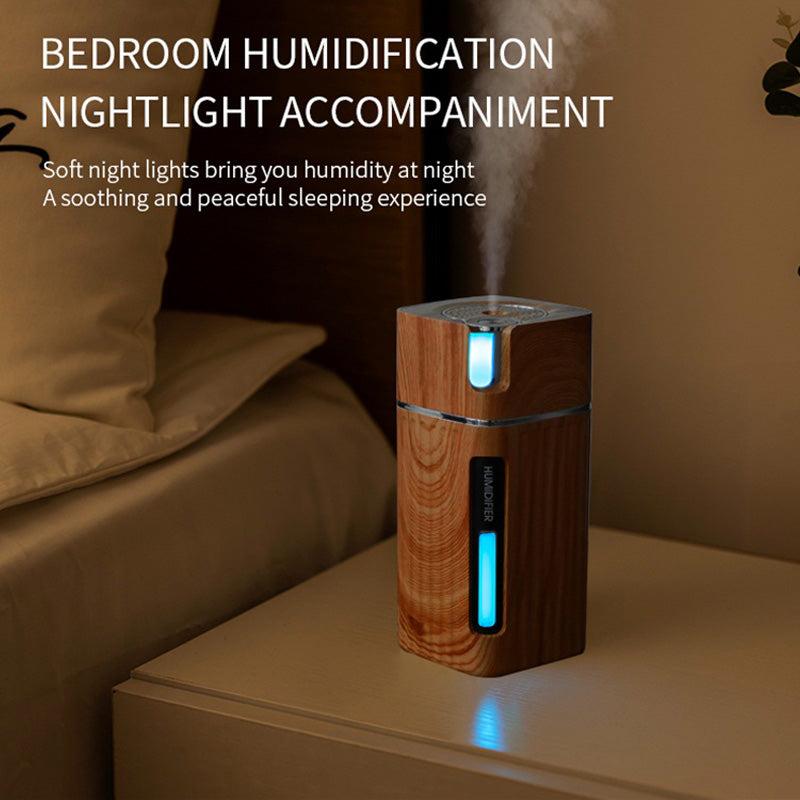 Ultrasonic Air Humidifier USB Mini Mist Maker LED Light - Executive-Skincare