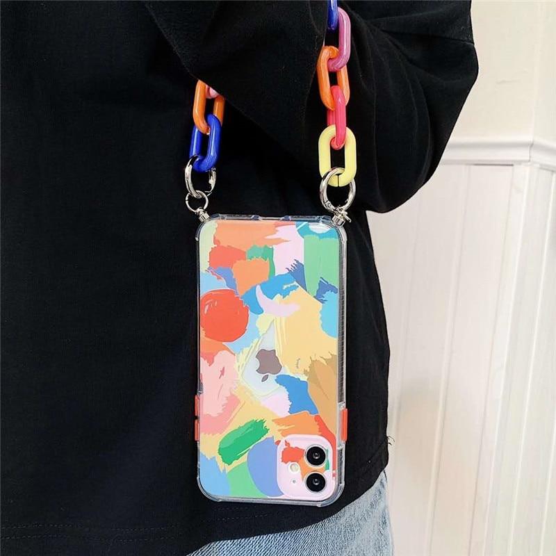 Abstract Art Chain Case - Executive-Skincare