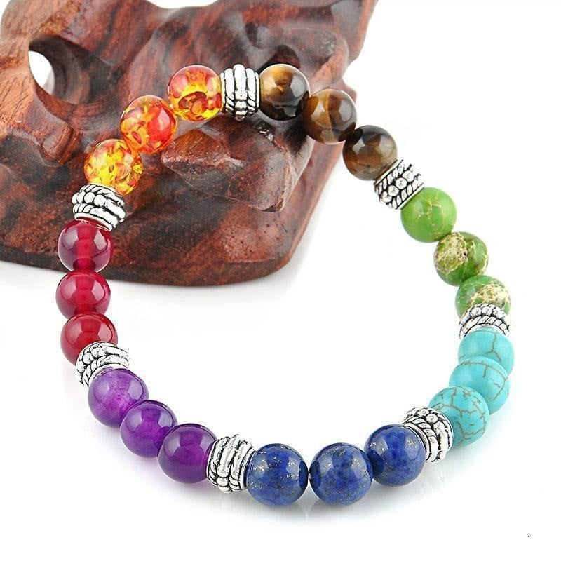 Align Yourself 7 Chakra Healing Crystals Bracelet - Executive-Skincare