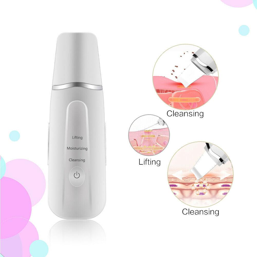 ultrasonic facial scrubber