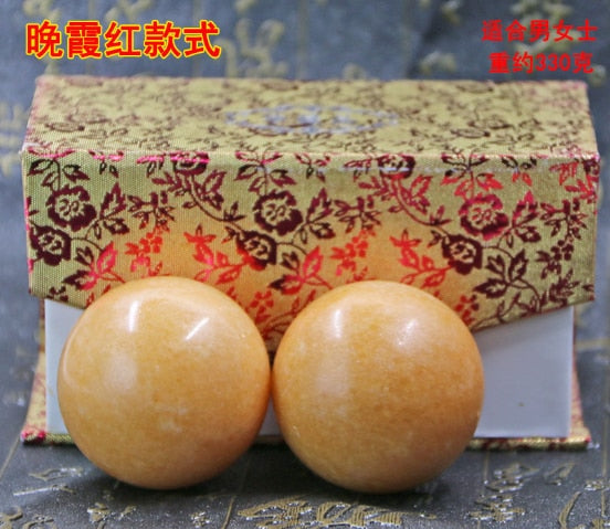 50mm Natural Jade Baoding Balls - Executive-Skincare