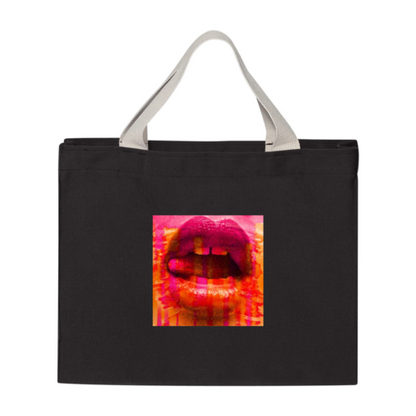 Contemporary Lips USA-Made Medium Gusset Tote - Executive-Skincare